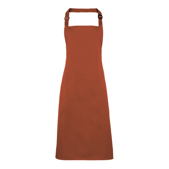 Premier Colours Bib Apron (Pack of 2) (Chestnut)