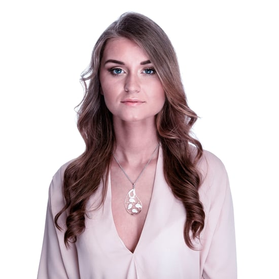 Orphelia 'Lana' Dames 925 Sterling Zilveren Ketting met Hanger - Zilver/Rosé ZK-7164 - Image 4