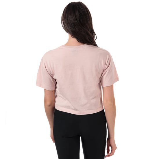 Women's Champion Crew Neck Cropped T-Shirt in Pink - Image 2