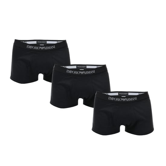 Men's boxer shorts from Armani in a 3-pack in black - Image 1