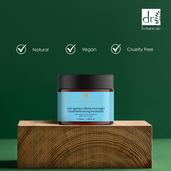 Dr Botanicals Anti-Aging Cafeïne Nacht Hydraterende Behandeling 50ml - Image 4