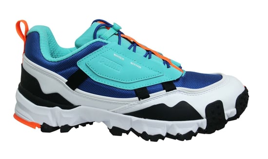 Puma Trailfox Overland Blue Turquoise Low Lace Up Mens Trainers 369824 02