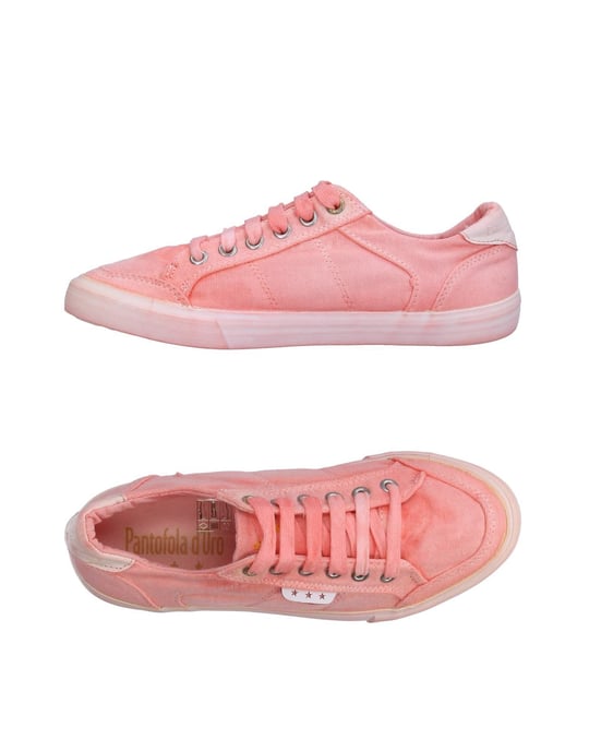 Pantofola D'Oro Pink Leather Sneakers