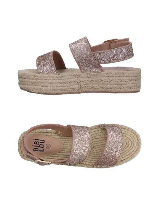 Bibi Lou Pale Pink Espadrille Sandals