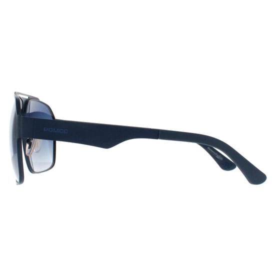 Police Aviator Mens Matte Blue Blue Gradient SPLL08 Summit 1 - Image 2