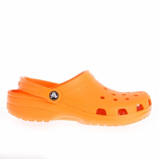 Boy's Crocs Juniors Classic Clogs in Orange