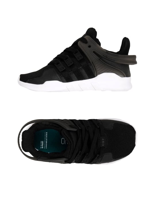 adidas Originals Black Boys' Textile Trainers