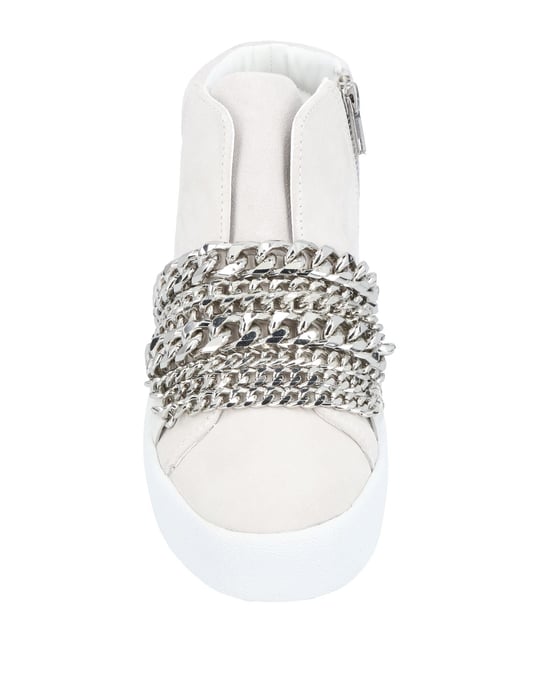 Kendall + Kylie Ivory Leather Sneakers
