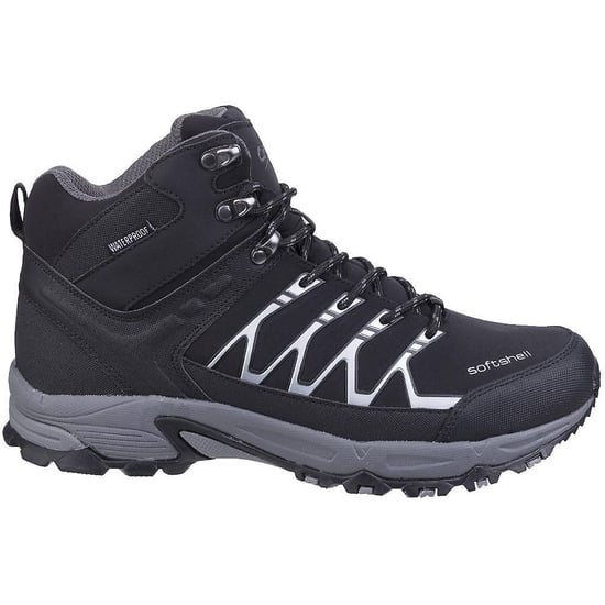 Cotswold Heren Abbeydale Wandelschoenen (Zwart/Grijs) - Image 3