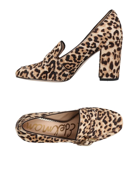 Sam Edelman Leopard Print Calf Hair Heels