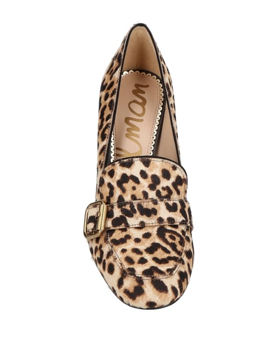 Sam Edelman Leopard Print Calf Hair Heels