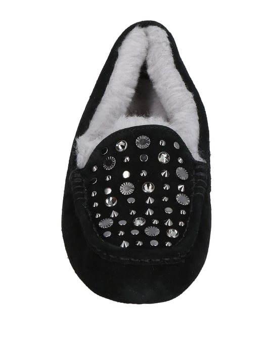 Ugg Australia Black Leather Studded Slippers