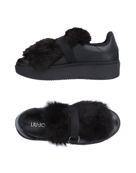 Liu Jo Black Leather Flats