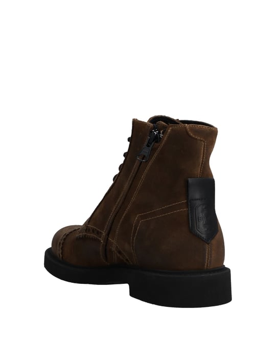 Bruno Bordese Man Ankle boots Khaki Leather