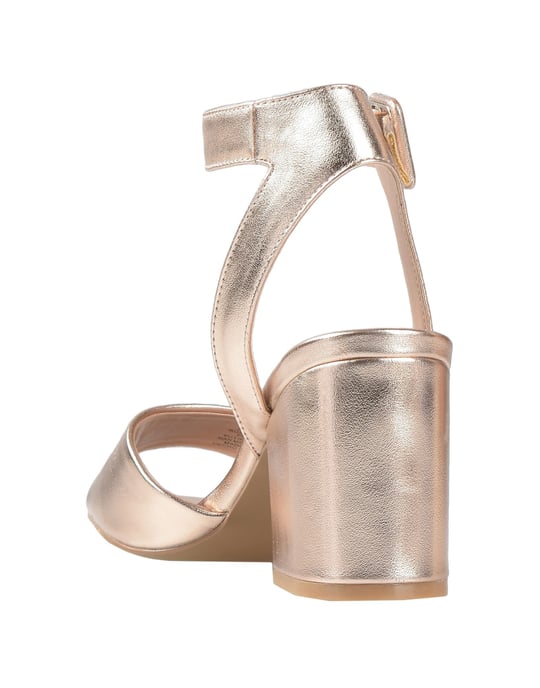 Steve Madden Copper Heeled Sandals