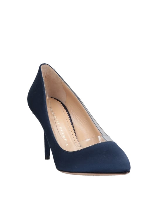 Charlotte Olympia Dark Blue Courts