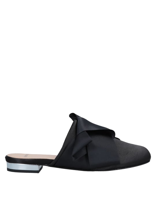 Tipe E Tacchi Women's Mules Black Textile Fibres
