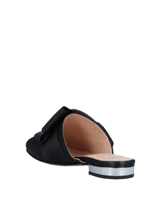 Tipe E Tacchi Women's Mules Black Textile Fibres