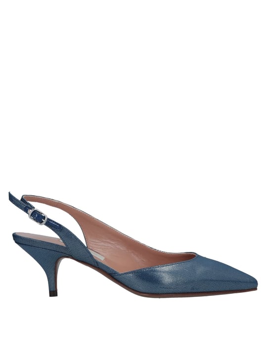 L' Autre Chose Blue Slingback Heels