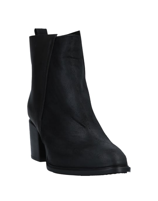 Vic Matie Women's Ankle Boots Black Leather