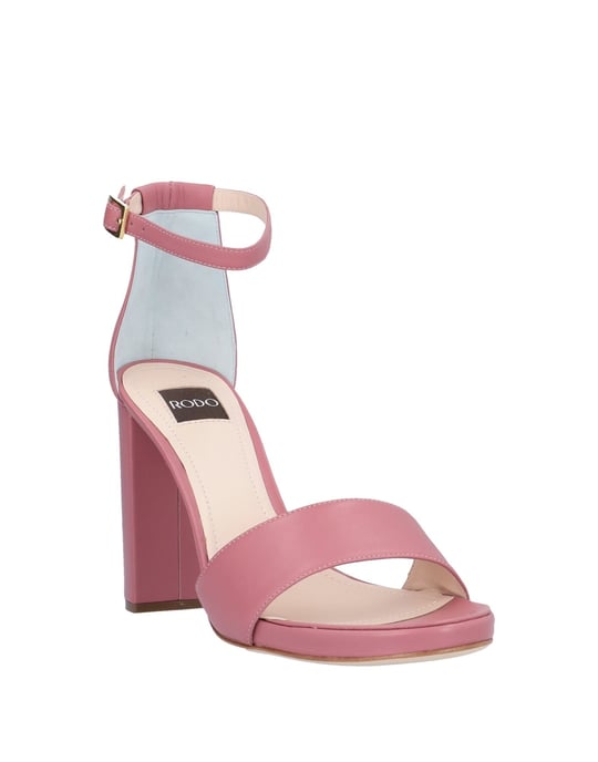 Rodo Woman Sandals Pastel pink Lambskin