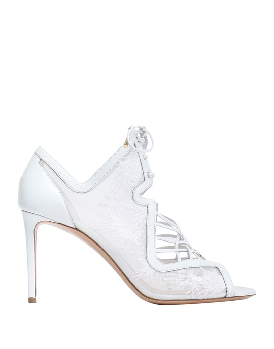 Nicholas Kirkwood Women's Lace-Up Shoes White Leather