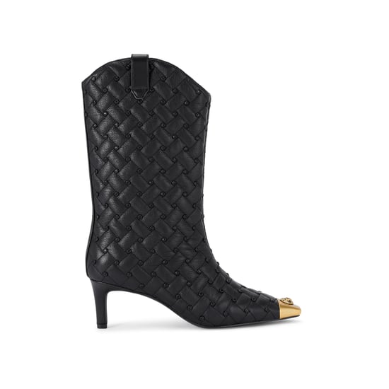Kurt Geiger London Leather Regent Crystal Boots