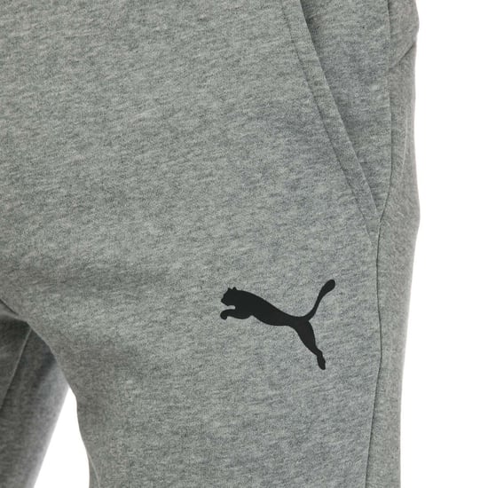Men's Puma Essentials Logo Sweatpants in Grey