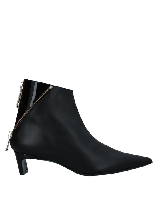 Racine Carrée Women's Ankle Boots Black Pelliccia Di Vitello