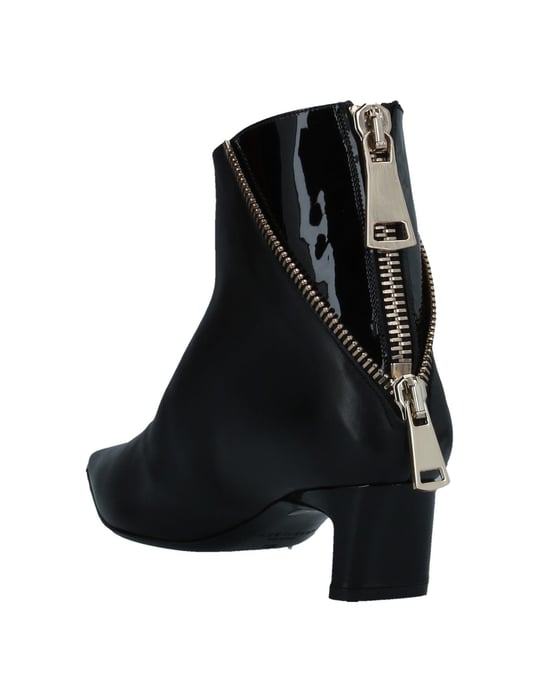 Racine Carrée Women's Ankle Boots Black Pelliccia Di Vitello