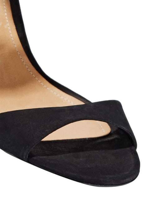 Schutz Woman Sandals Black Leather
