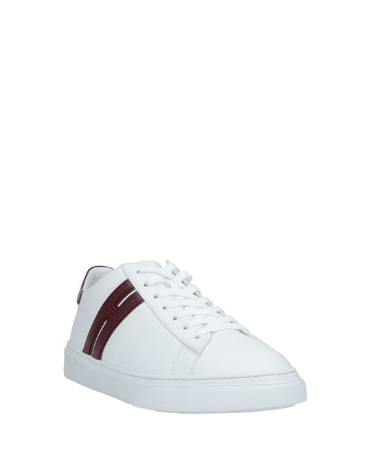 Hogan White Leather Sneakers