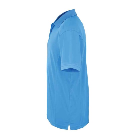 Premier Heren Coolchecker Pique Poloshirt (Saffierblauw) - Image 3