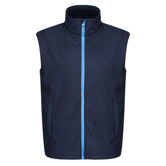 Regatta Professional Heren Ablaze Soft Shell Bodywarmer (Marine / Frans Blauw) - Image 1