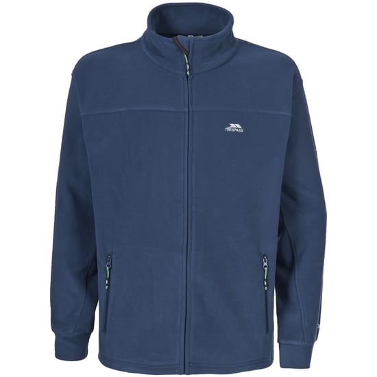 Trespass Mens Bernal Full Zip Fleece Jacket (Navy)