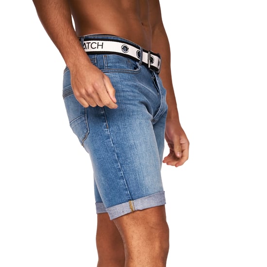 Crosshatch Heren Reestier Denim Shorts (Lichte wasbeurt) - Image 4