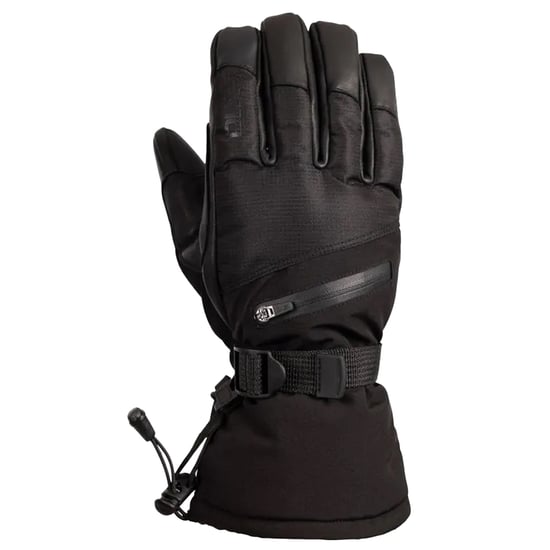 Trespass Volwassen unisex edonia dlx lederen skihandschoenen - Image 1