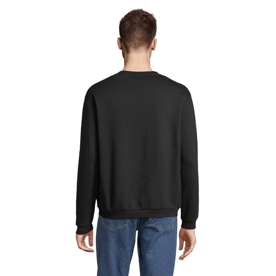 SOLS Heren Spider Ronde Hals Sweatshirt (Zwart) - Image 2