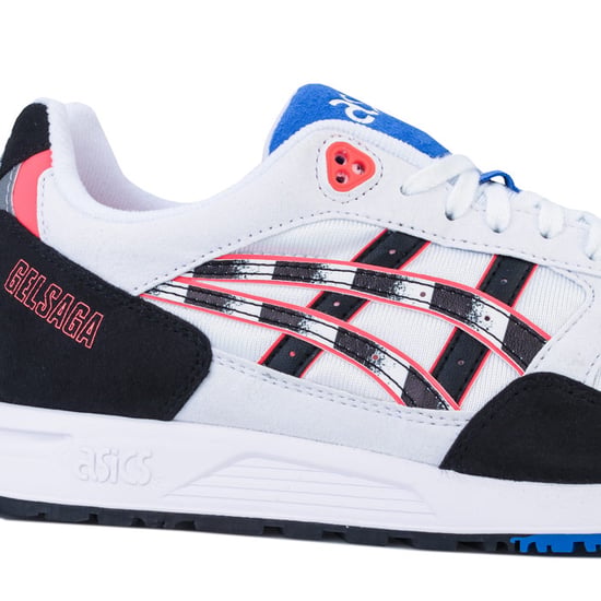 Men's Asics GELSAGA Trainers in White Black