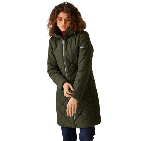 Regatta Womens/Ladies Fritha III Insulated Parka (Dark Khaki)