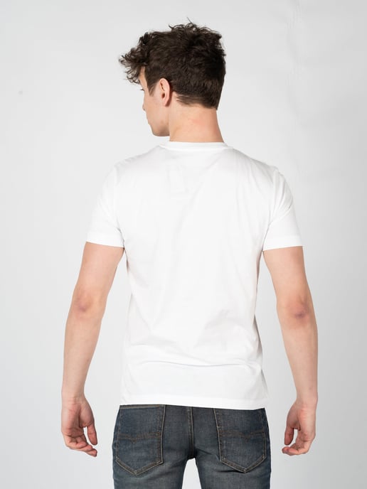 Diesel T-shirt T-Iny Herr Vit - Image 4