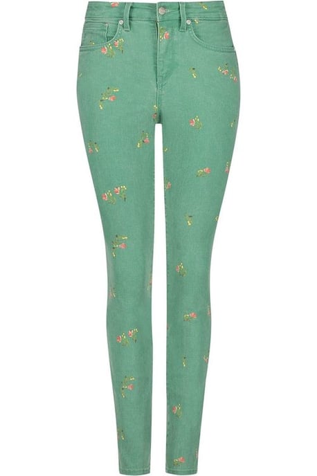 Ami Skinny Jeans Green Twill