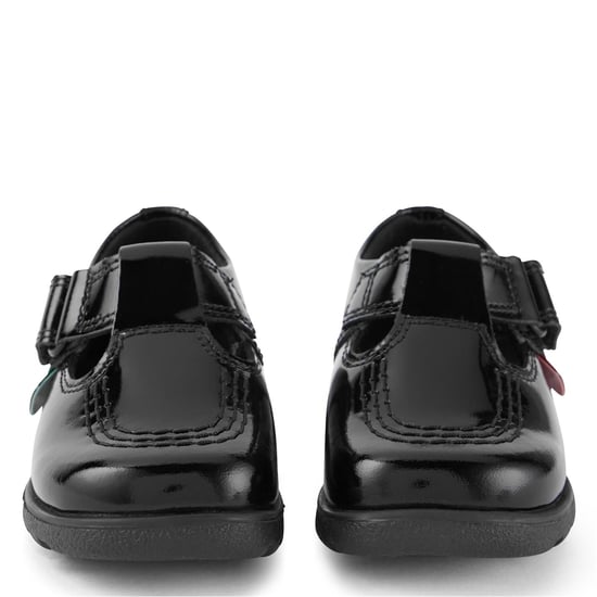 Kickers Girls Fragma T-Bar Shoes Junior Moc Toe - Image 2