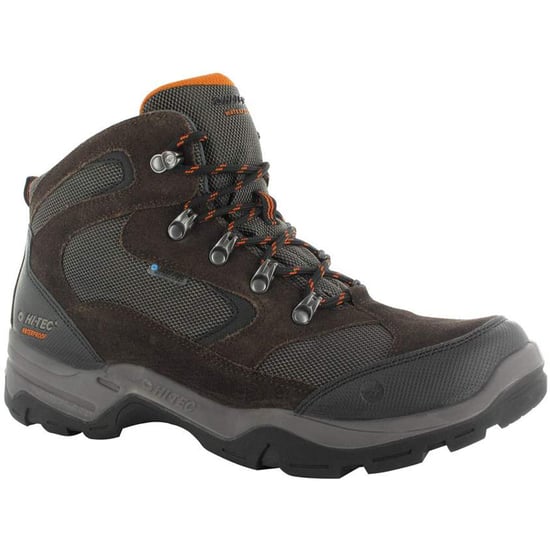 Hi-Tec Storm Heren Wandelschoenen Van Donkerbruin Suède - Image 1