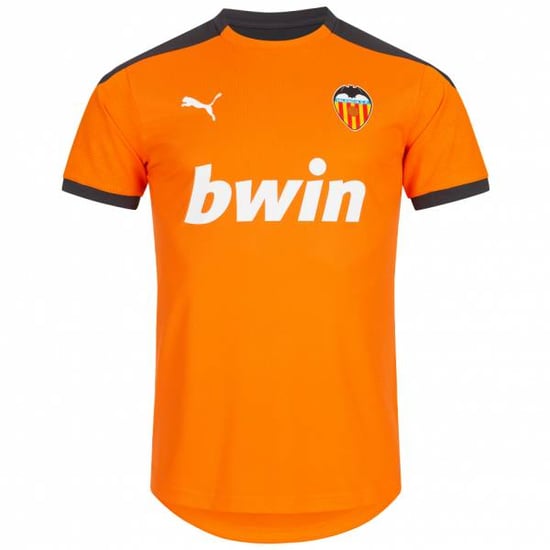 Puma Valencia CF 2020/21 Mens Orange Football Top