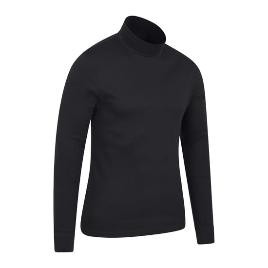 Mountain Warehouse Heren Meribel Schildpad Hals Base Layer Top (Zwart) - Image 4
