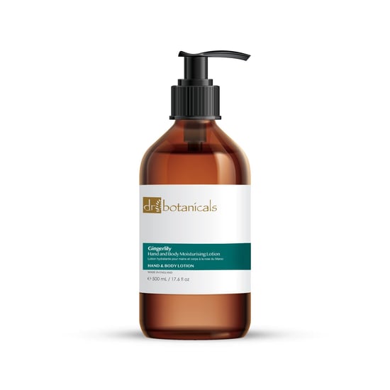 Dr Botanicals Gemberlelie Hand- en Lichaamsvochtigheidslotion 500ml - Image 1