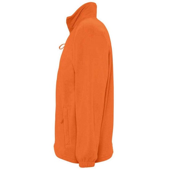 SOLS Volwassen uniseks fleecejack North (Oranje) - Image 3
