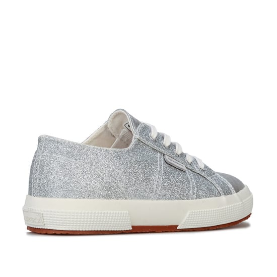 Girl's Superga Infant 2750 Cotu Classic Pumps in Silver - Image 3