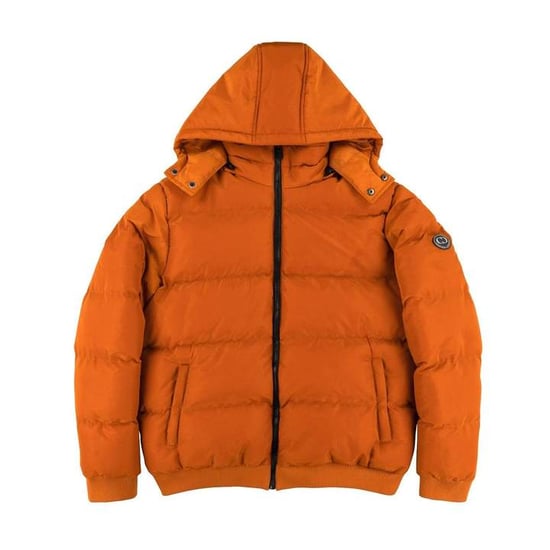 COVENT NYLON PUFFER JACKET - ORANGE
